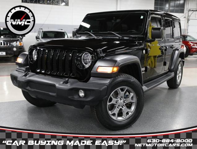 used 2020 Jeep Wrangler Unlimited car, priced at $31,950