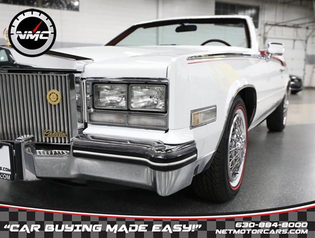 used 1985 Cadillac Eldorado car, priced at $30,500