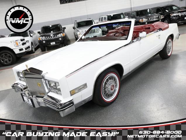 used 1985 Cadillac Eldorado car, priced at $30,500