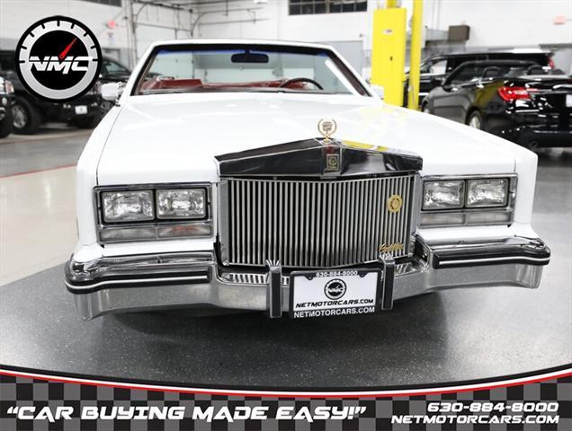 used 1985 Cadillac Eldorado car, priced at $30,500