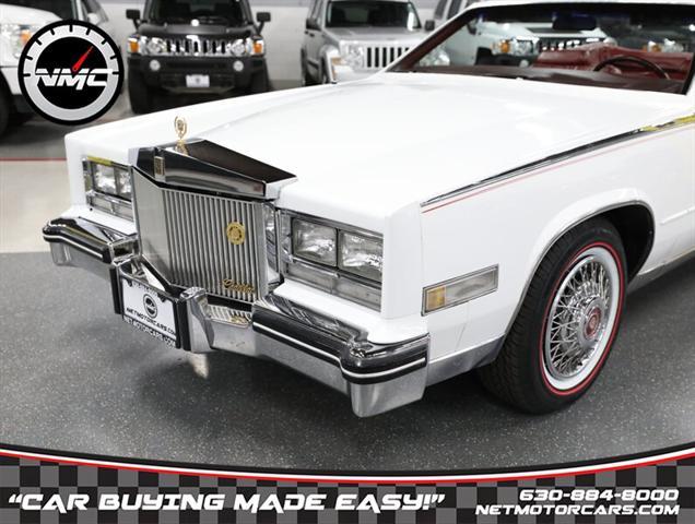 used 1985 Cadillac Eldorado car, priced at $30,500