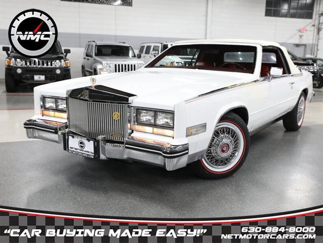 used 1985 Cadillac Eldorado car, priced at $30,500