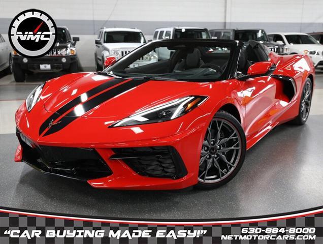 used 2024 Chevrolet Corvette car, priced at $77,950