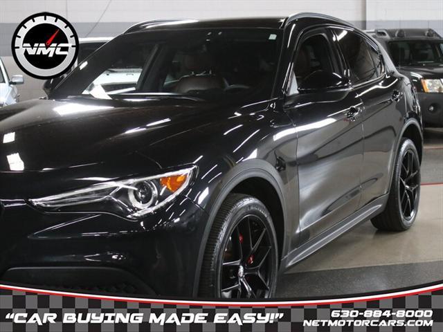 used 2018 Alfa Romeo Stelvio car, priced at $21,550