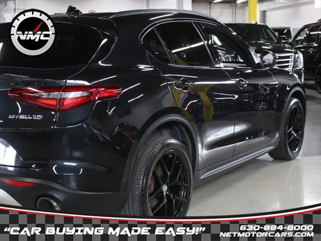 used 2018 Alfa Romeo Stelvio car, priced at $21,550