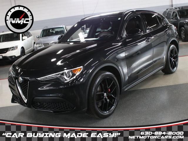 used 2018 Alfa Romeo Stelvio car, priced at $21,550