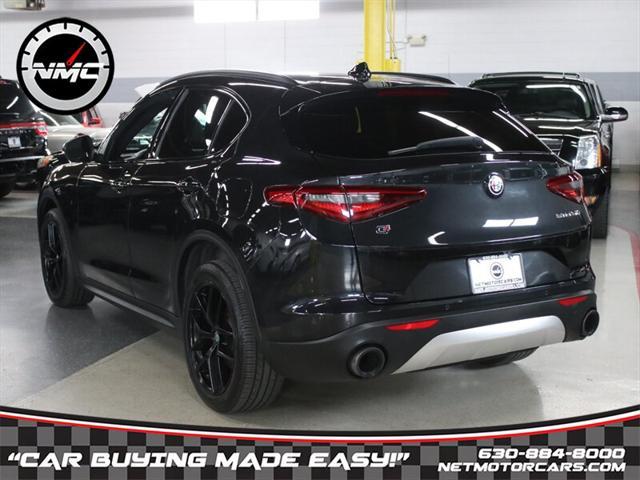 used 2018 Alfa Romeo Stelvio car, priced at $21,550