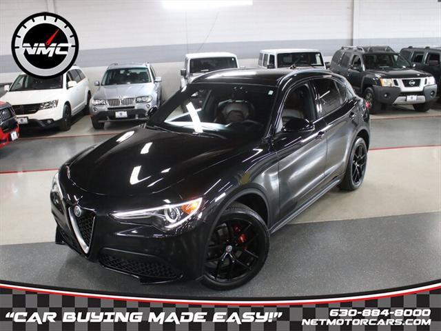 used 2018 Alfa Romeo Stelvio car, priced at $21,550