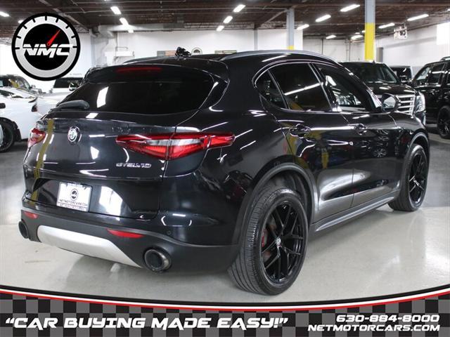 used 2018 Alfa Romeo Stelvio car, priced at $21,550