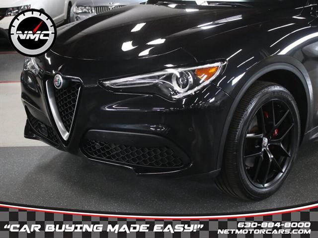 used 2018 Alfa Romeo Stelvio car, priced at $21,550