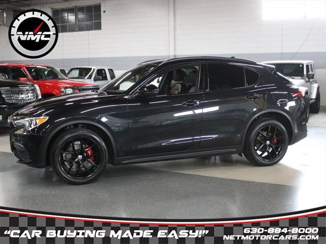 used 2018 Alfa Romeo Stelvio car, priced at $21,550