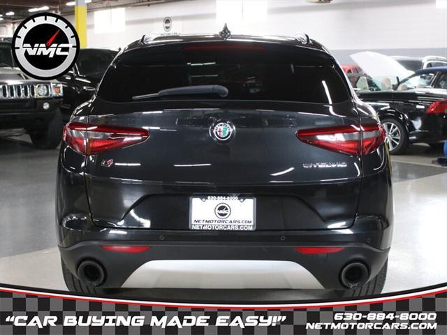 used 2018 Alfa Romeo Stelvio car, priced at $21,550