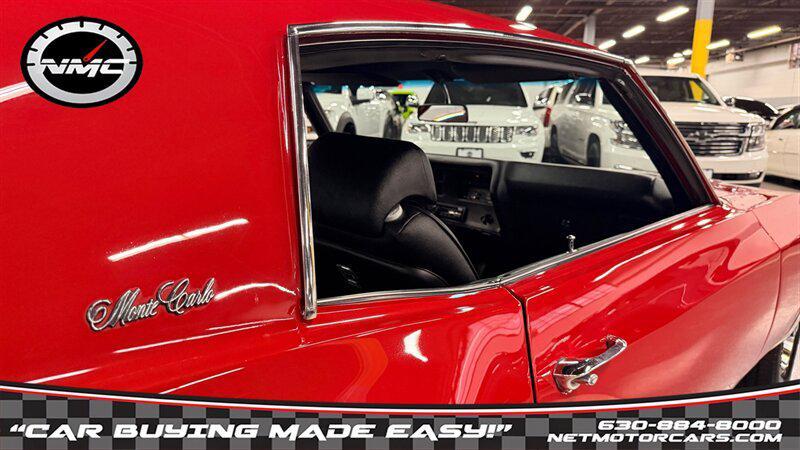 used 1971 Chevrolet Monte Carlo car, priced at $42,950