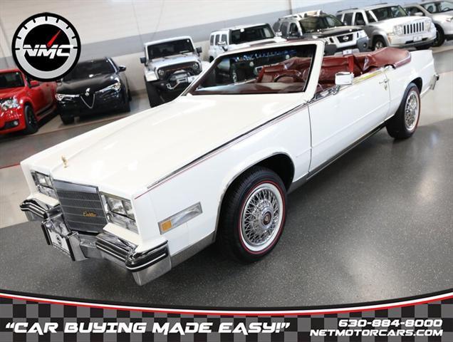 used 1985 Cadillac Eldorado car, priced at $33,950