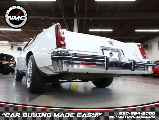 used 1985 Cadillac Eldorado car, priced at $33,950