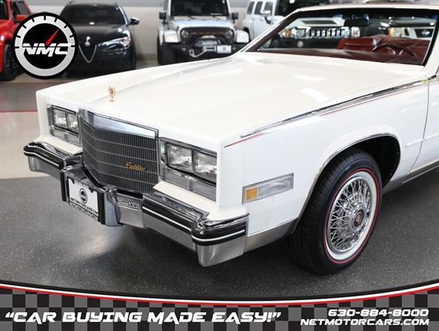 used 1985 Cadillac Eldorado car, priced at $33,950