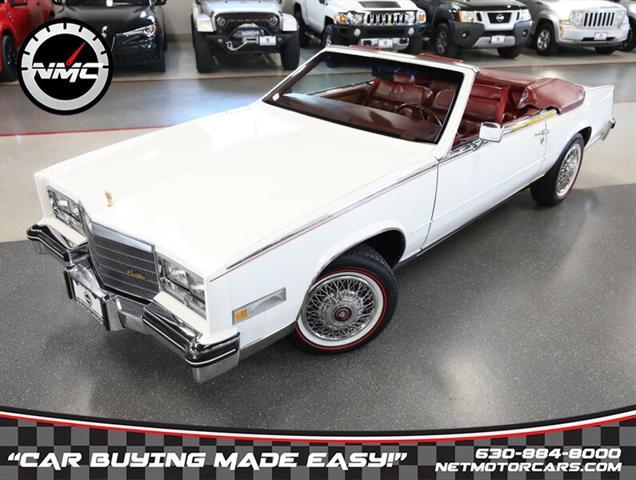 used 1985 Cadillac Eldorado car, priced at $33,950