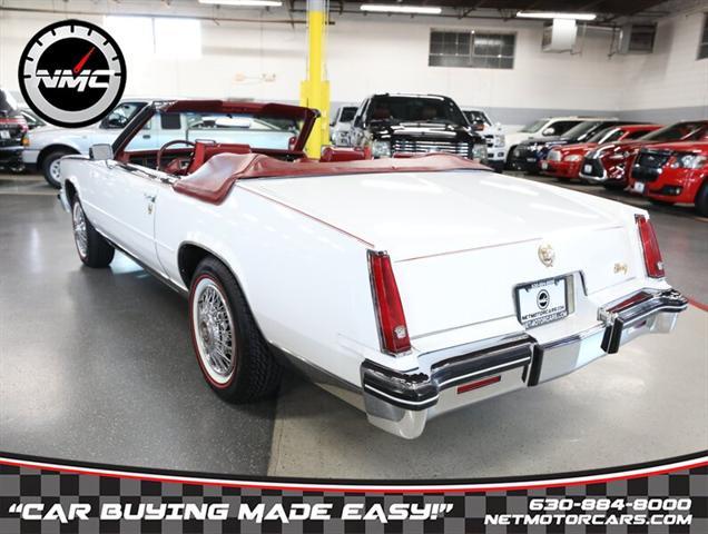 used 1985 Cadillac Eldorado car, priced at $33,950