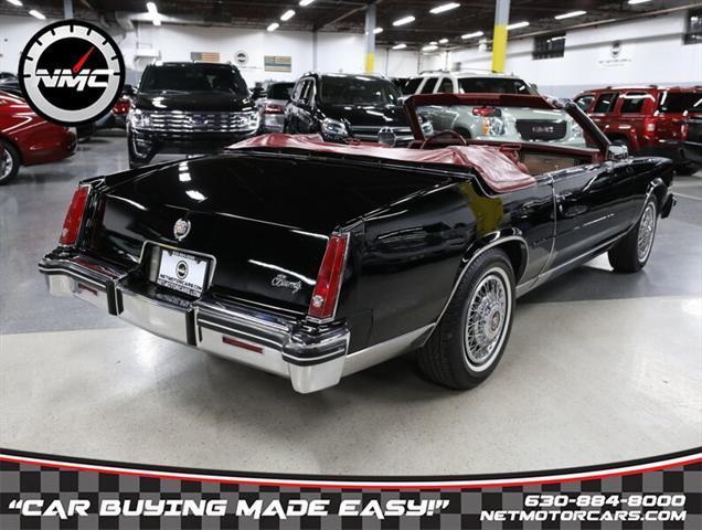 used 1985 Cadillac Eldorado car, priced at $31,950