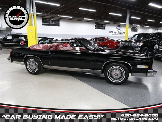 used 1985 Cadillac Eldorado car, priced at $31,950