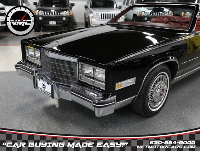 used 1985 Cadillac Eldorado car, priced at $31,950