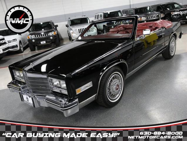 used 1985 Cadillac Eldorado car, priced at $31,950