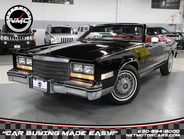 used 1985 Cadillac Eldorado car, priced at $31,950