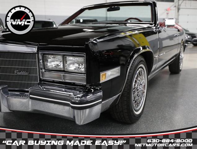 used 1985 Cadillac Eldorado car, priced at $31,950