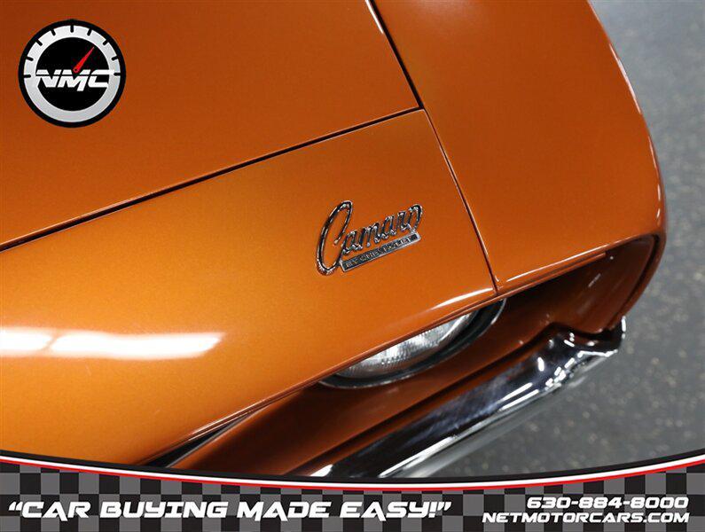 used 1969 Chevrolet Camaro car, priced at $69,950