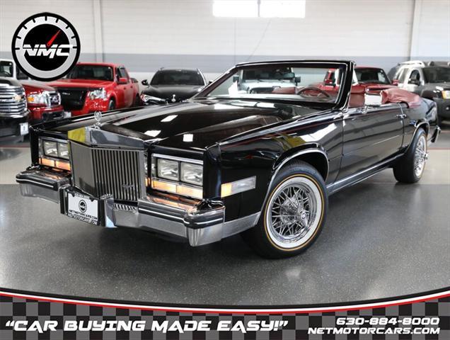 used 1985 Cadillac Eldorado car, priced at $37,950