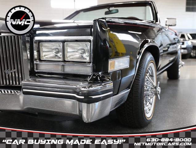 used 1985 Cadillac Eldorado car, priced at $37,950