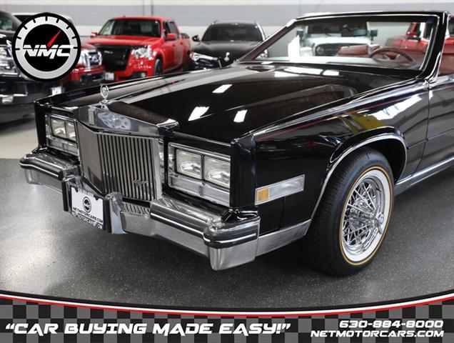 used 1985 Cadillac Eldorado car, priced at $37,950