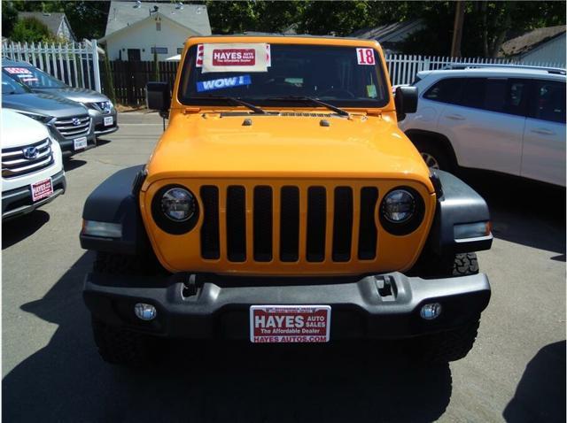 used 2018 Jeep Wrangler Unlimited car, priced at $29,995