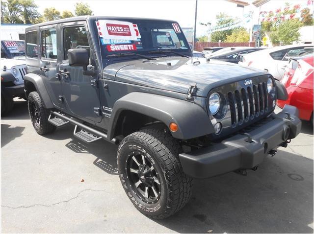used 2017 Jeep Wrangler Unlimited car, priced at $29,795