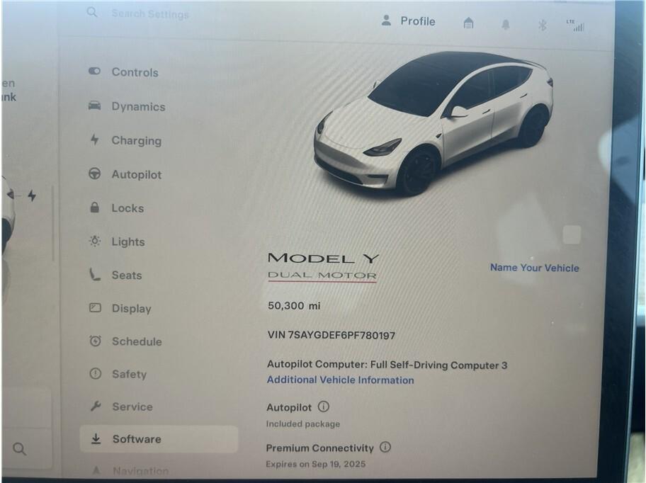 used 2023 Tesla Model Y car, priced at $29,995