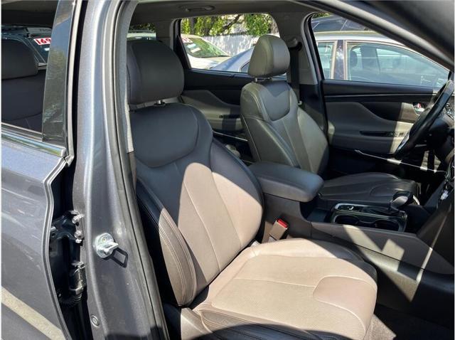 used 2019 Hyundai Santa Fe car, priced at $16,995