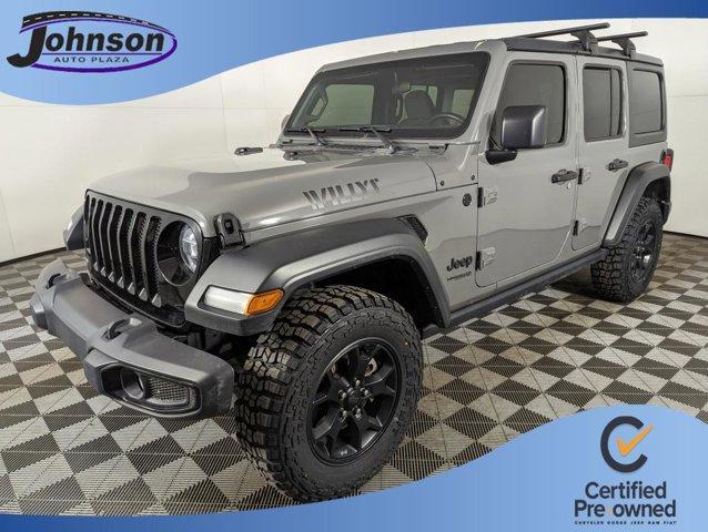 used 2020 Jeep Wrangler Unlimited car, priced at $31,488