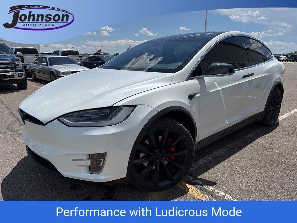 used 2020 Tesla Model X car, priced at $43,488