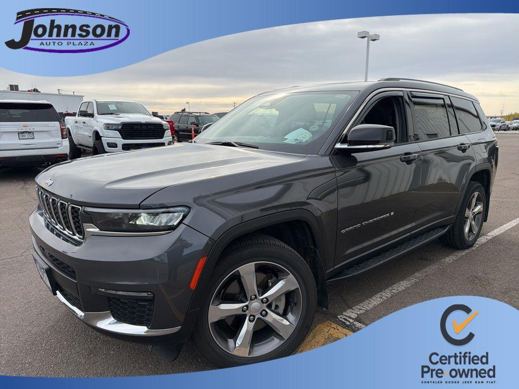 used 2022 Jeep Grand Cherokee L car, priced at $29,988