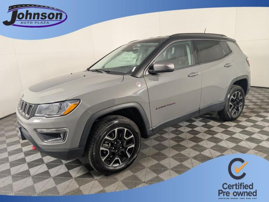 used 2021 Jeep Compass car, priced at $21,488