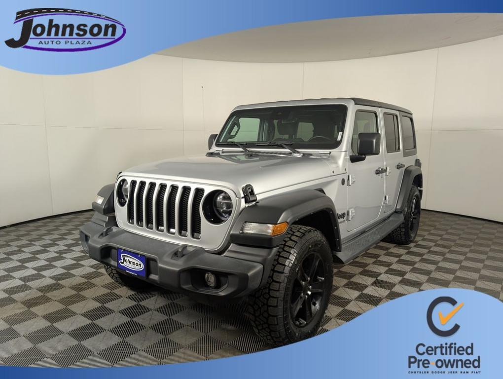 used 2022 Jeep Wrangler Unlimited car, priced at $31,488