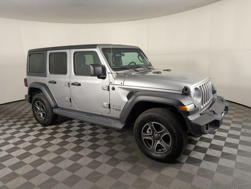 used 2019 Jeep Wrangler Unlimited car, priced at $22,488