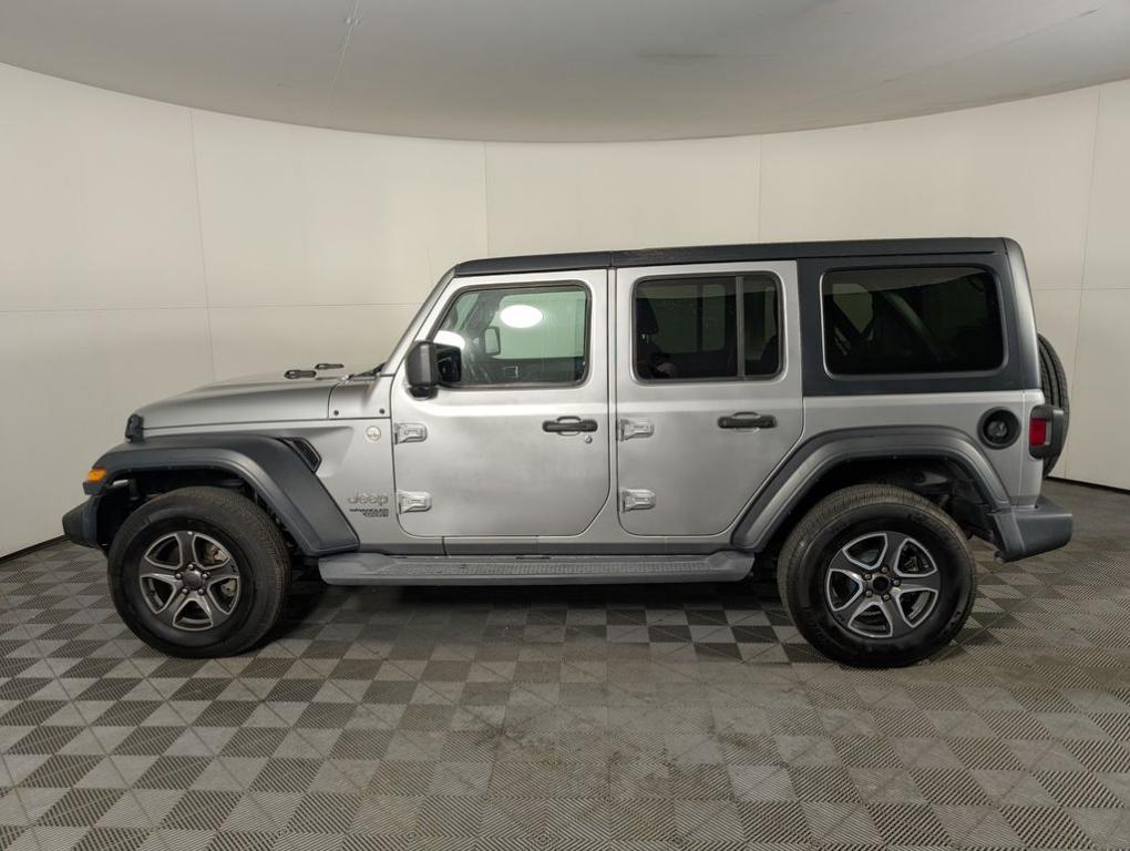 used 2019 Jeep Wrangler Unlimited car, priced at $22,488