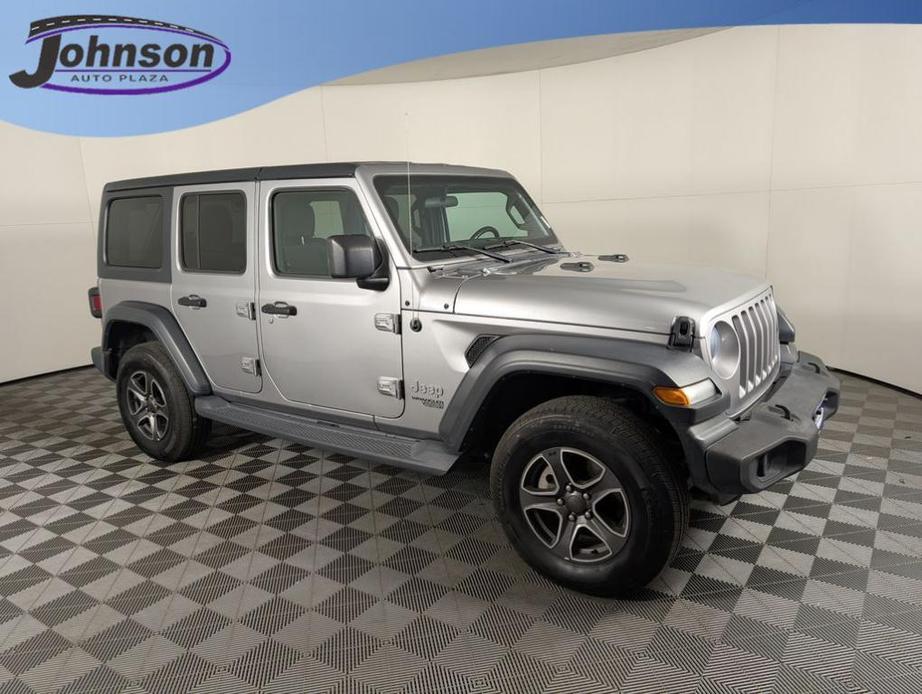 used 2019 Jeep Wrangler Unlimited car, priced at $24,788