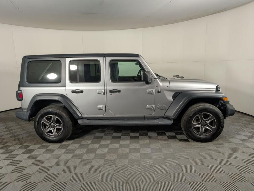 used 2019 Jeep Wrangler Unlimited car, priced at $22,488