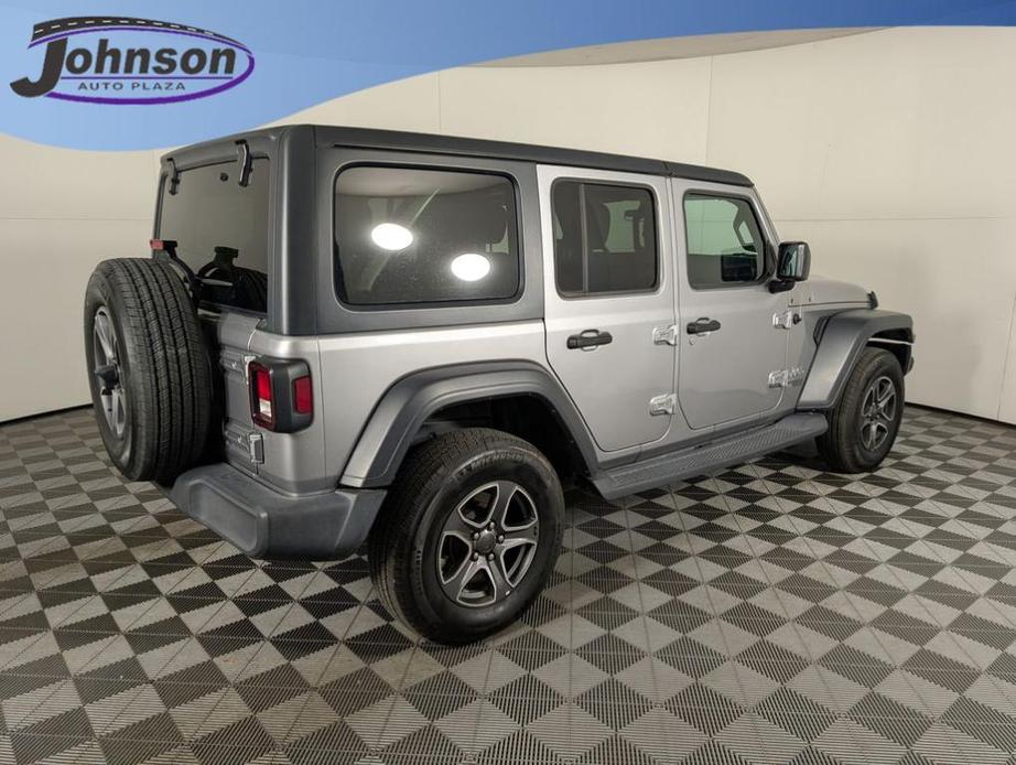 used 2019 Jeep Wrangler Unlimited car, priced at $24,788