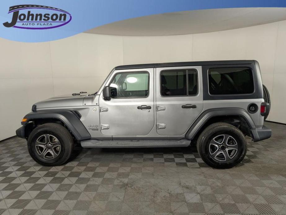 used 2019 Jeep Wrangler Unlimited car, priced at $24,788