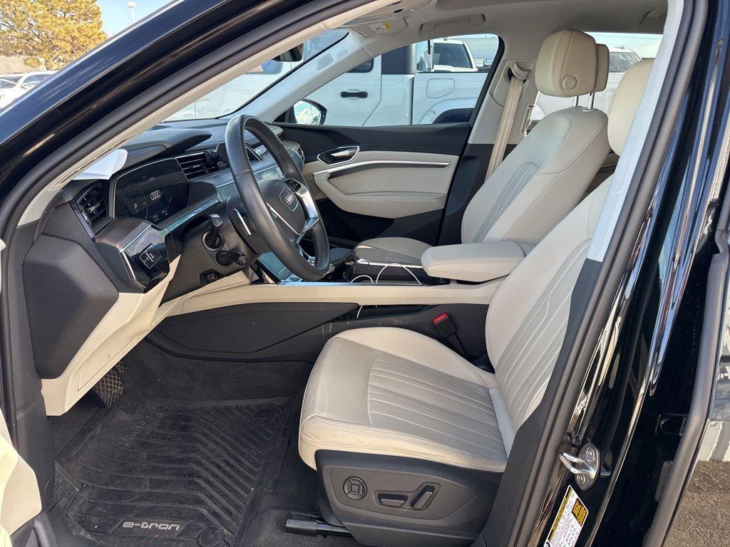 used 2024 Audi Q8 e-tron car, priced at $49,488