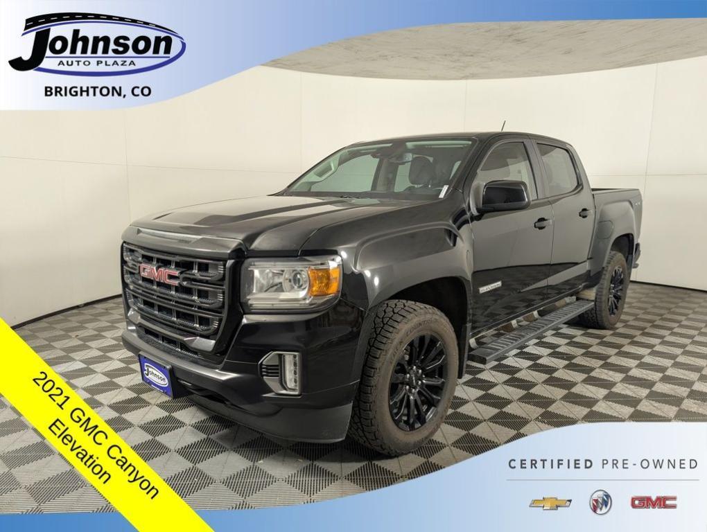 used 2021 GMC Canyon car, priced at $27,033