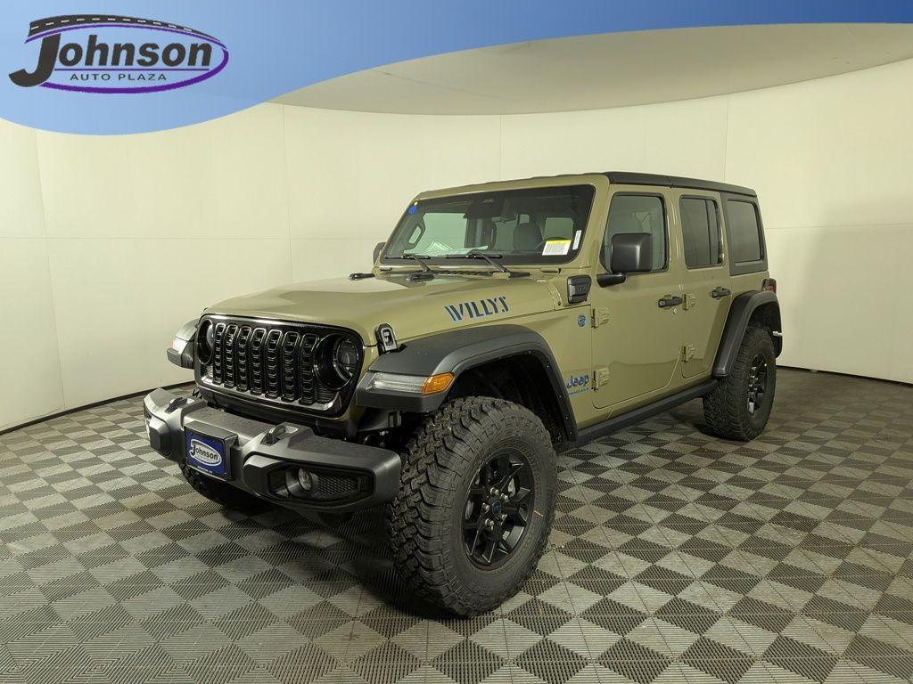 new 2025 Jeep Wrangler 4xe car